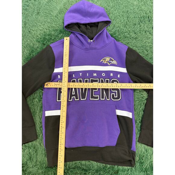 Baltimore Ravens Black | Purple Sz Small Hoodie Sweatshirt NFL - Picture 7 of 8